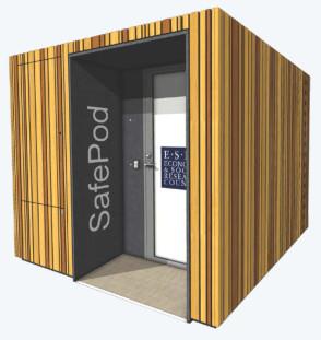 A SafePod is compact allowing easy installation where space is an issue
