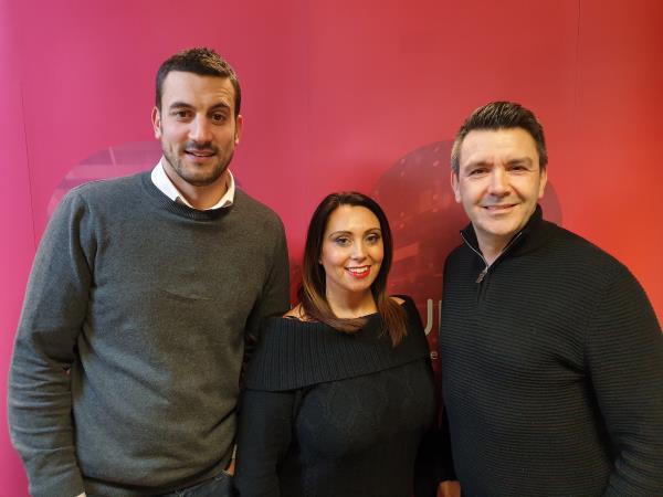 Photo caption: from left to right- sales manager Alec Stephens, head of operations Carol McGrotty and CEO Tim Mercer