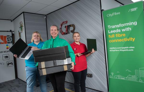 CityFibre donates to Leeds community interest group