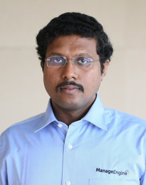 Manikandan Thangaraj, vice president, ManageEngine